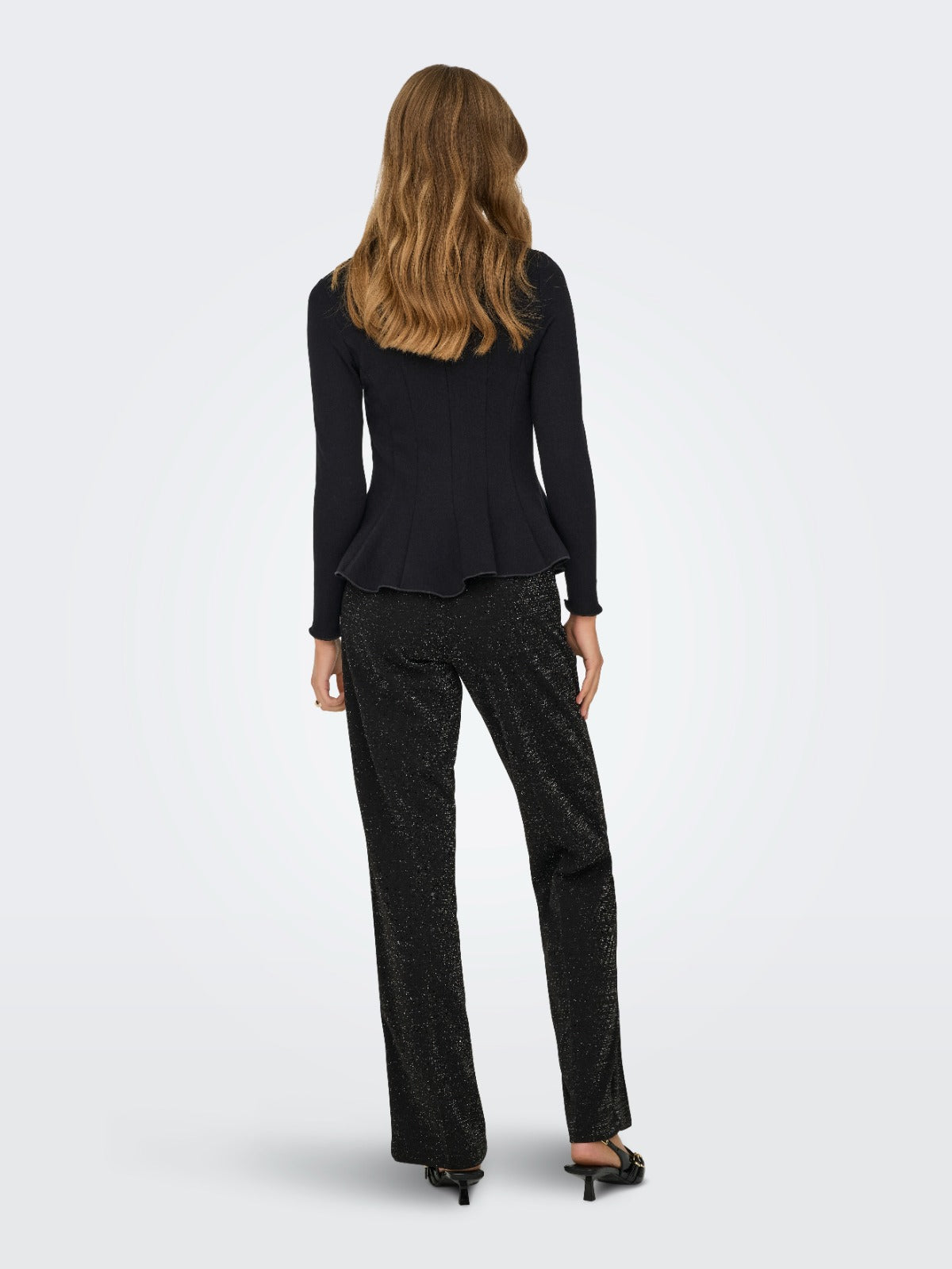 Kenya Peplum Long Sleeve Top