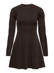 Kenya Peplum Long Sleeve Dress