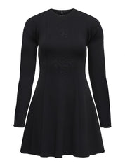 Kenya Peplum Long Sleeve Dress