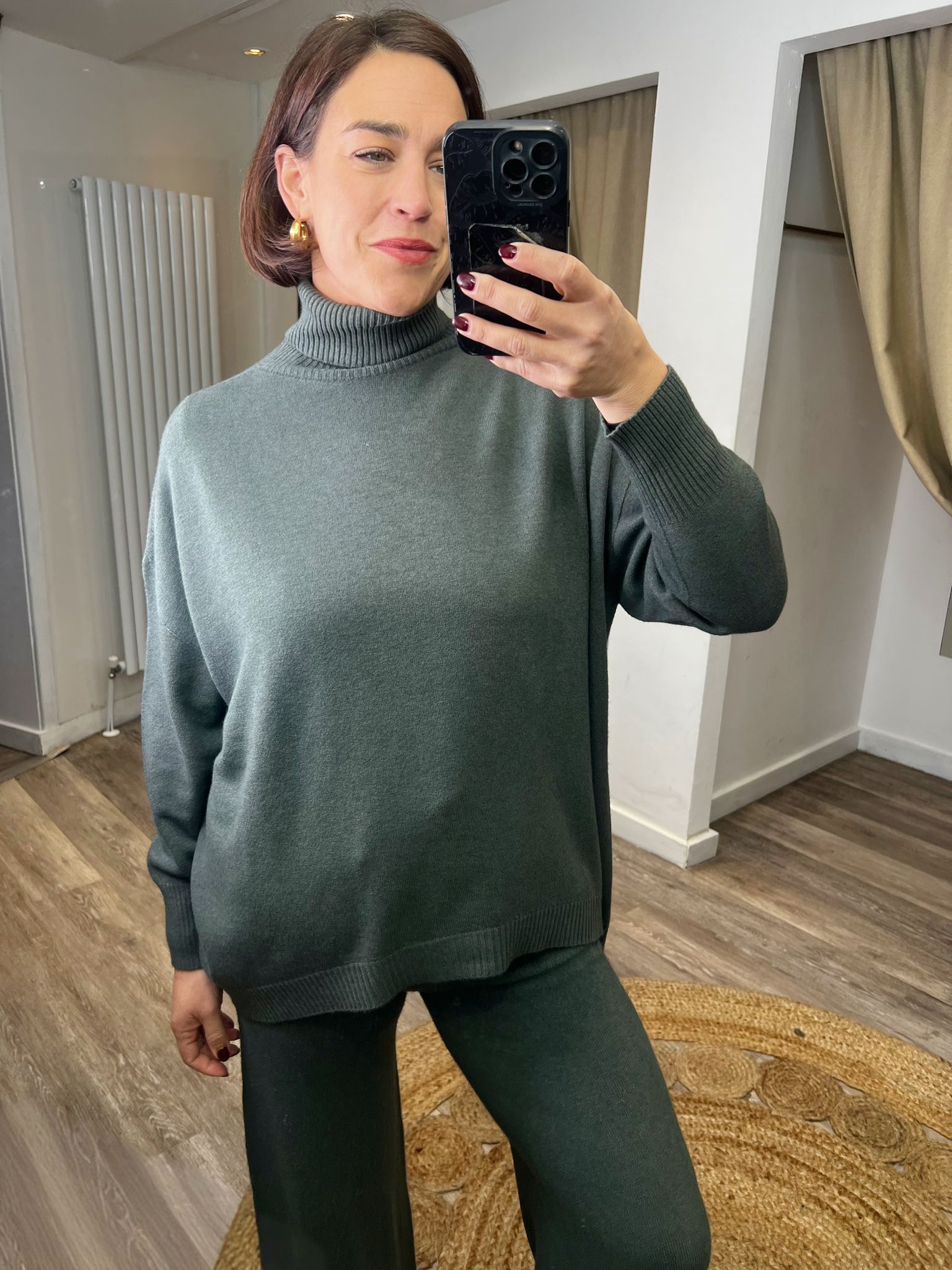 Ella Roll-neck Knit Jumper