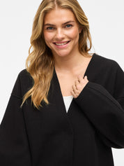 Juice Loose Cardigan/Jacket Black