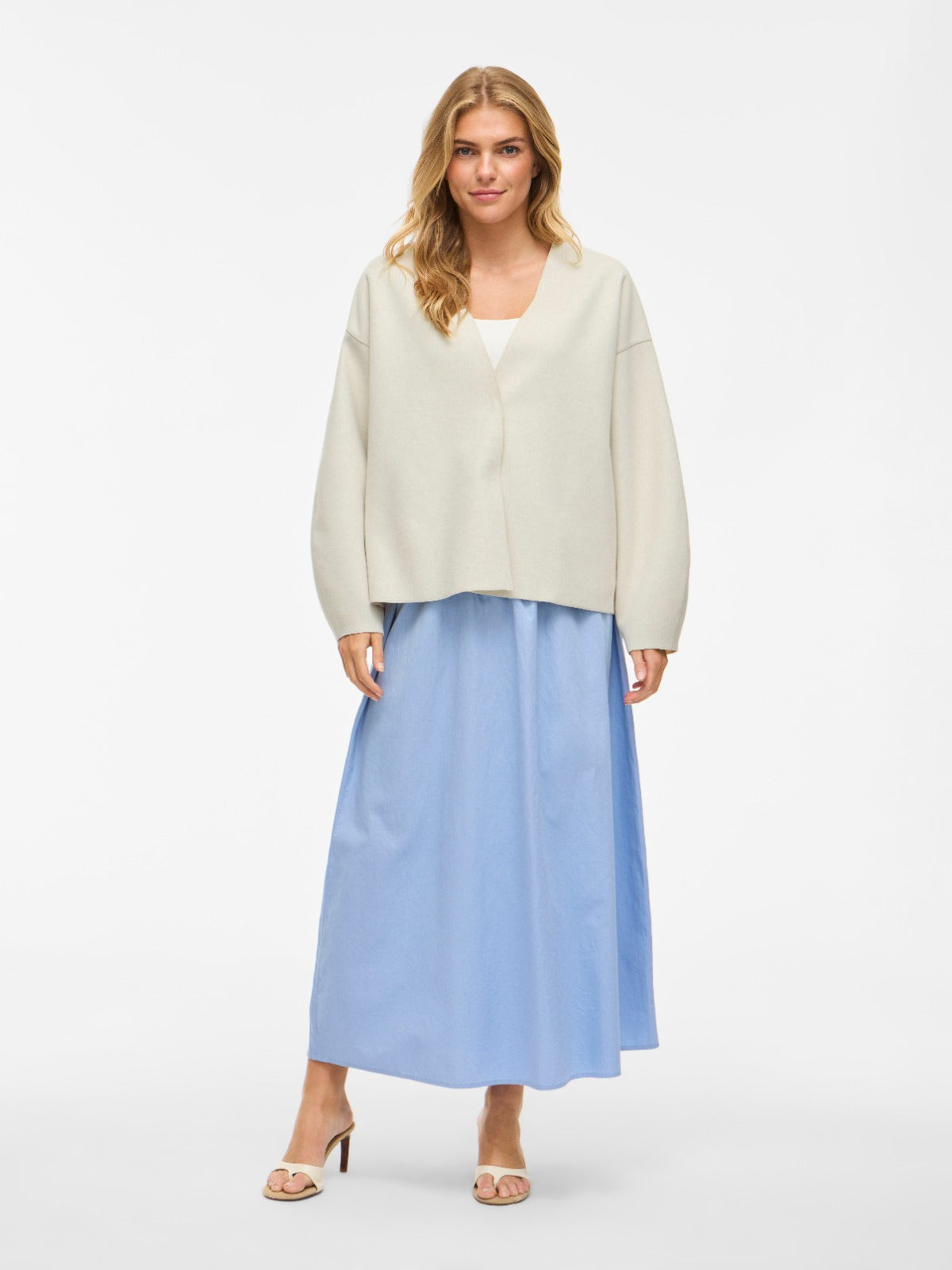 Juice Loose Cardigan/Jacket Cream