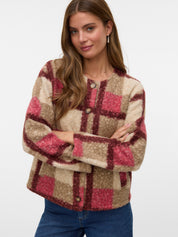 Tara Checked Boucle Jacket