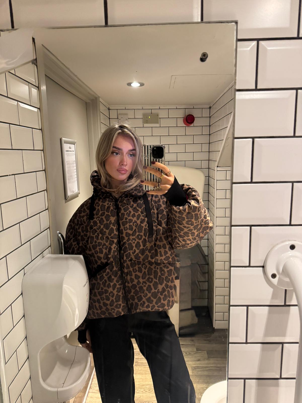 Asti Life Leopard Puffer Jacket