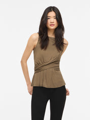 Modala Boatneck Drape Top - Part of co-ord