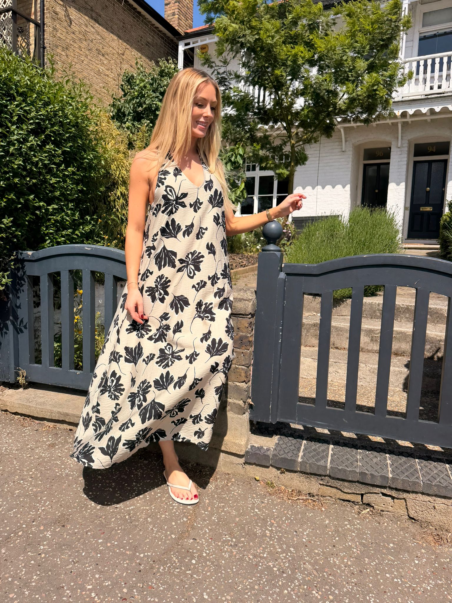 Jennifer Print Maxi Dress