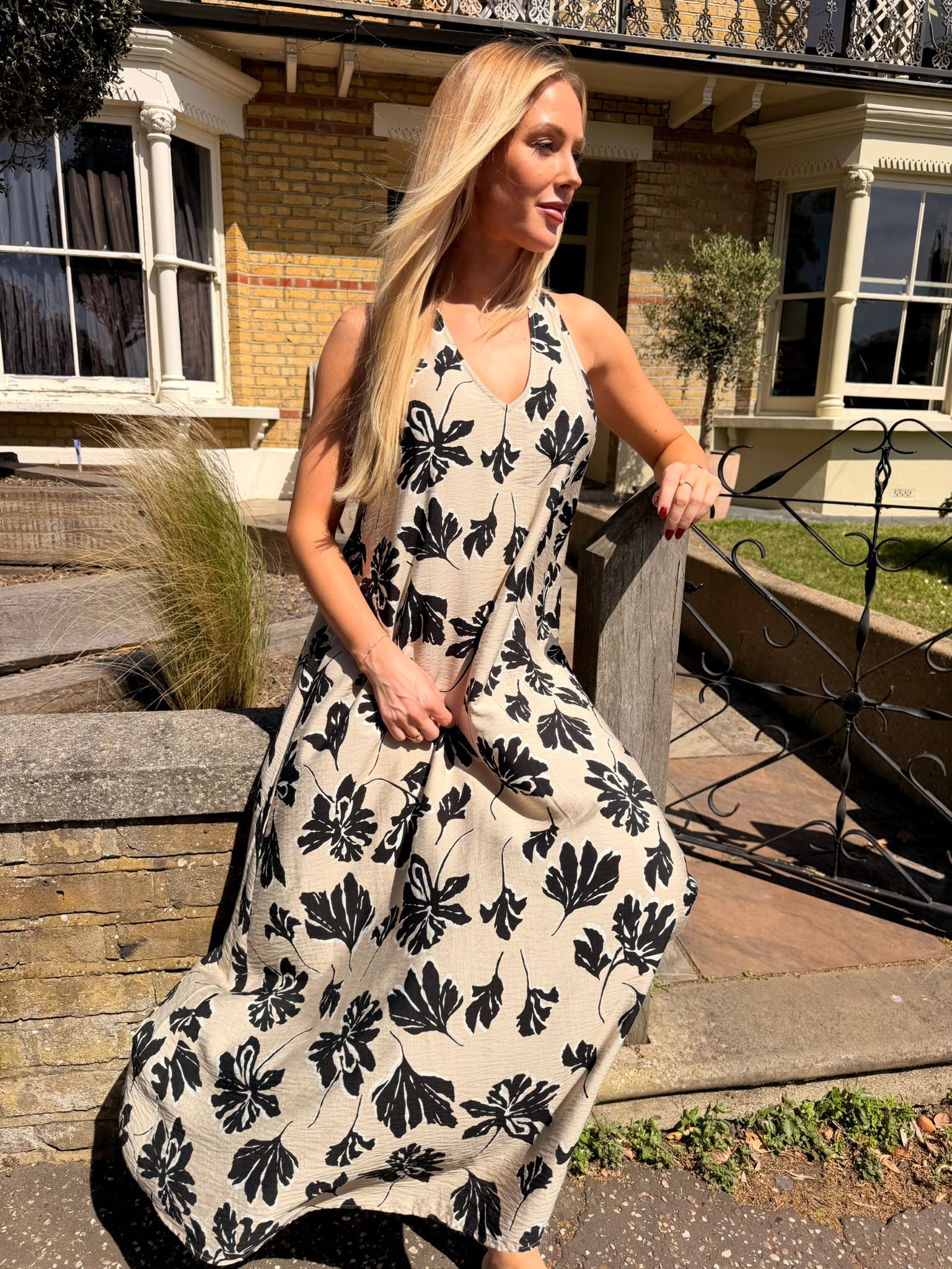 Jennifer Print Maxi Dress