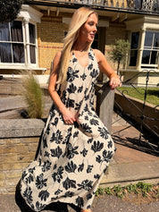 Jennifer Print Maxi Dress