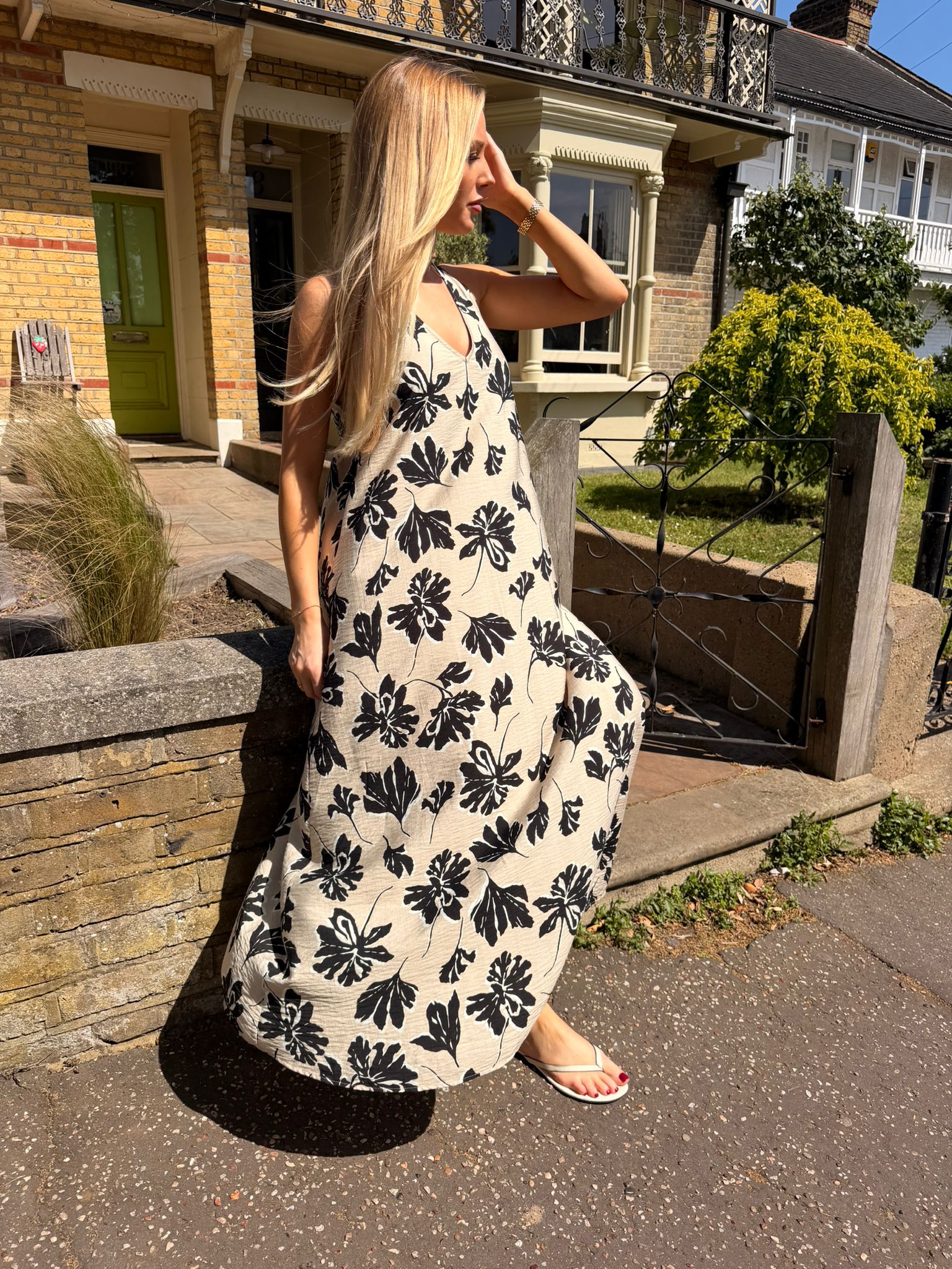 Jennifer Print Maxi Dress