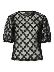 Michael Rose Semi Sheer Top