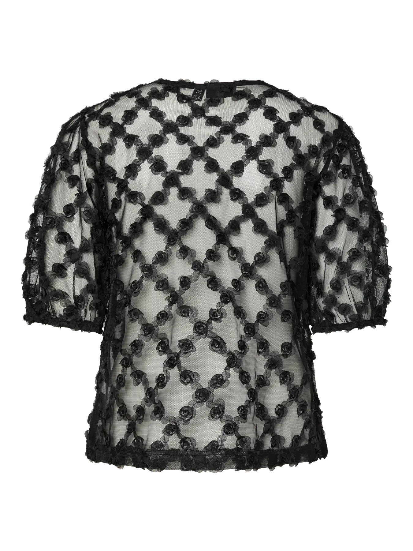 Michael Rose Semi Sheer Top