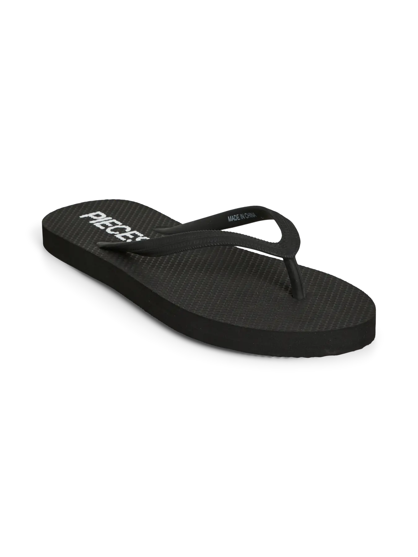 Pieces Summer Flip Flop Black