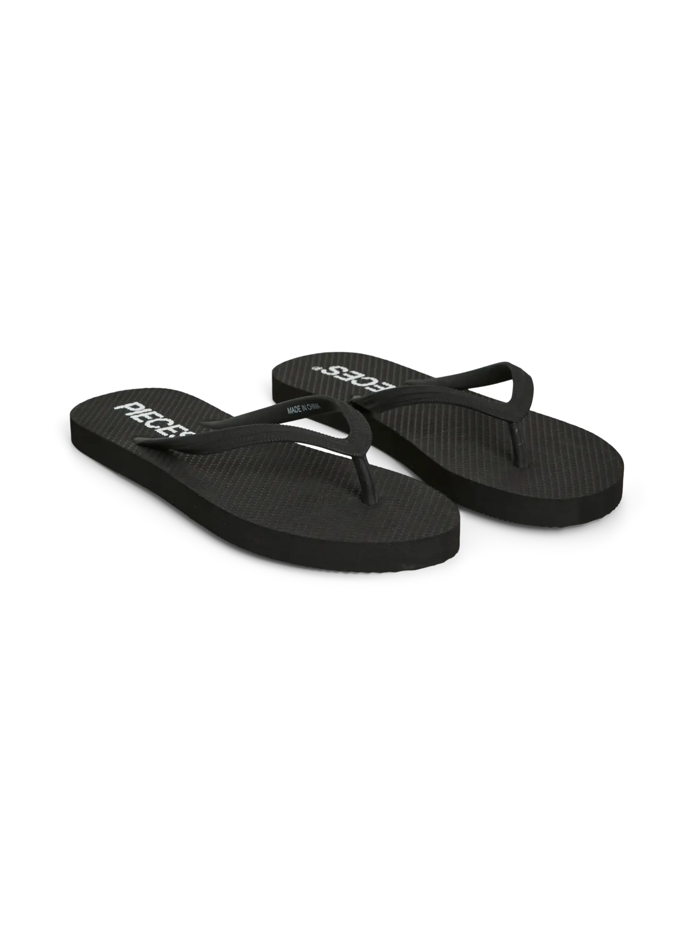 Pieces Summer Flip Flop Black