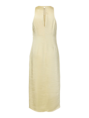 Orchinda satin Midi Dress
