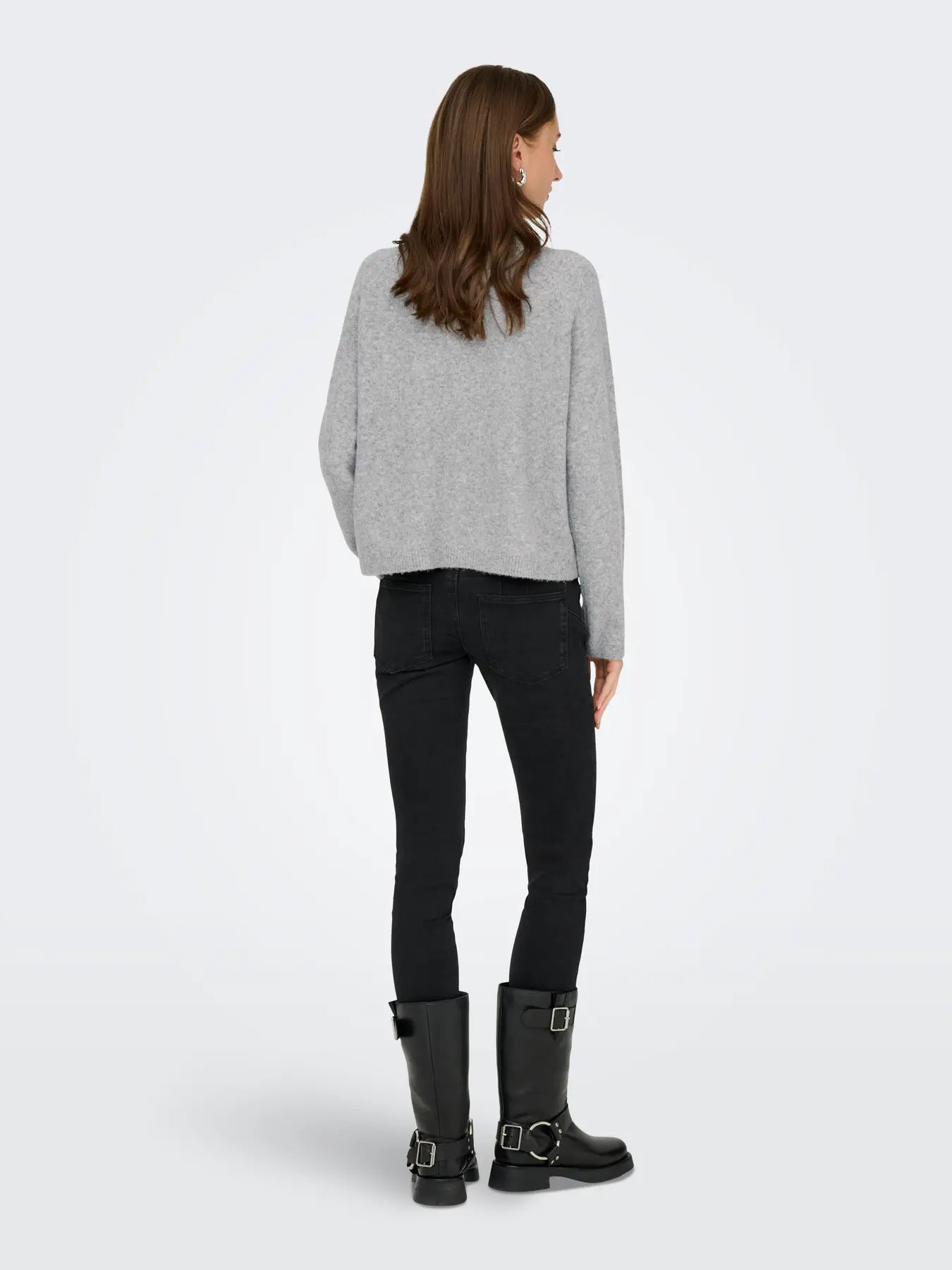 Piedmont Light Grey Button Cardigan