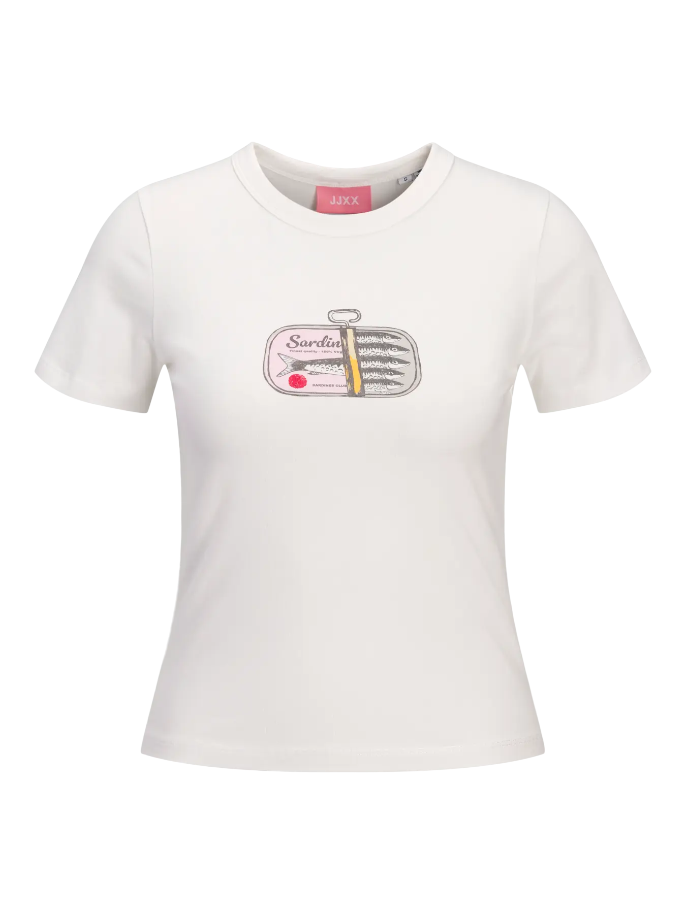 Gigi Sardines Print White T-shirt