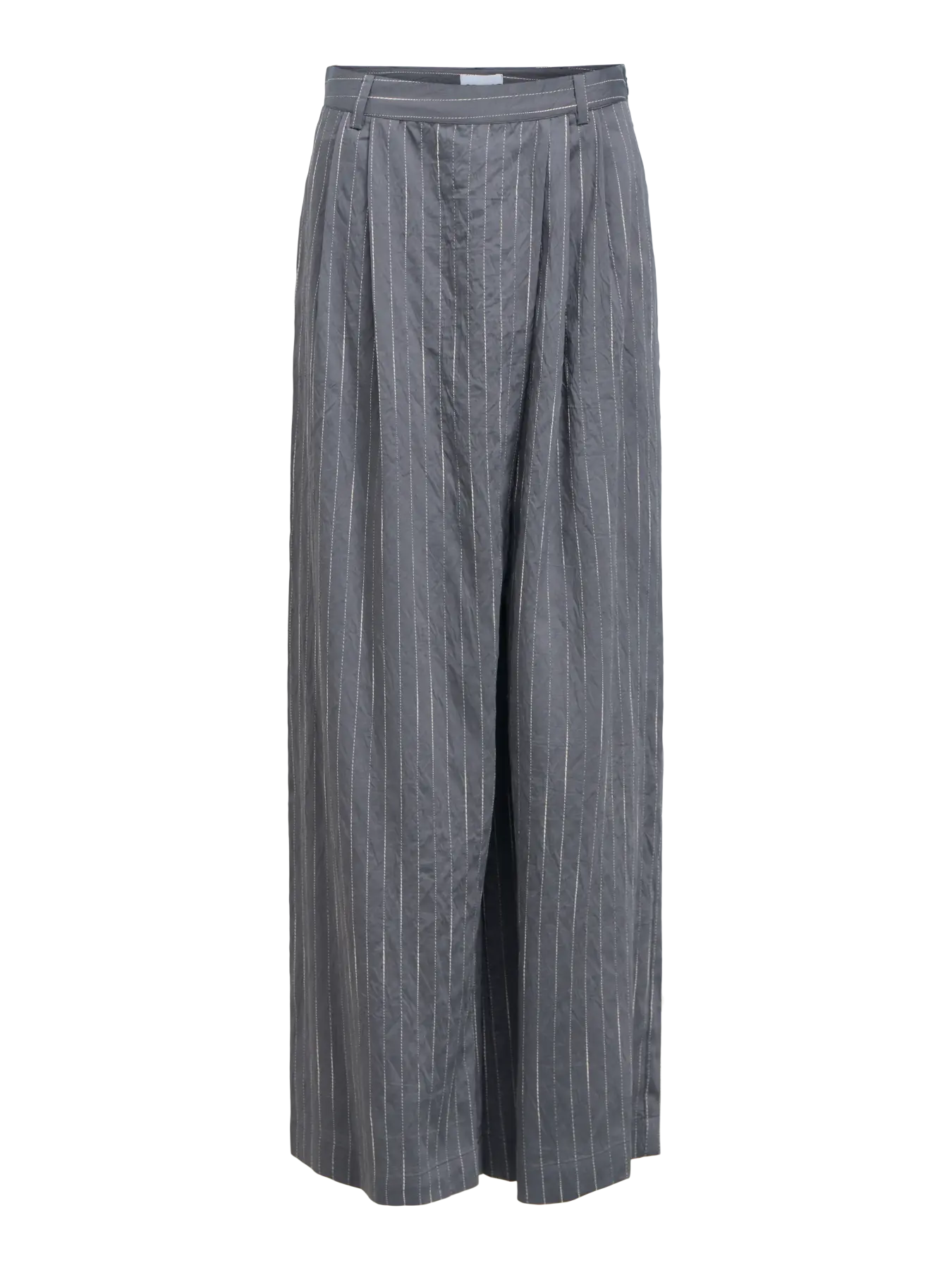 Joy Pinstripe Wide Pants Top - Co-ord