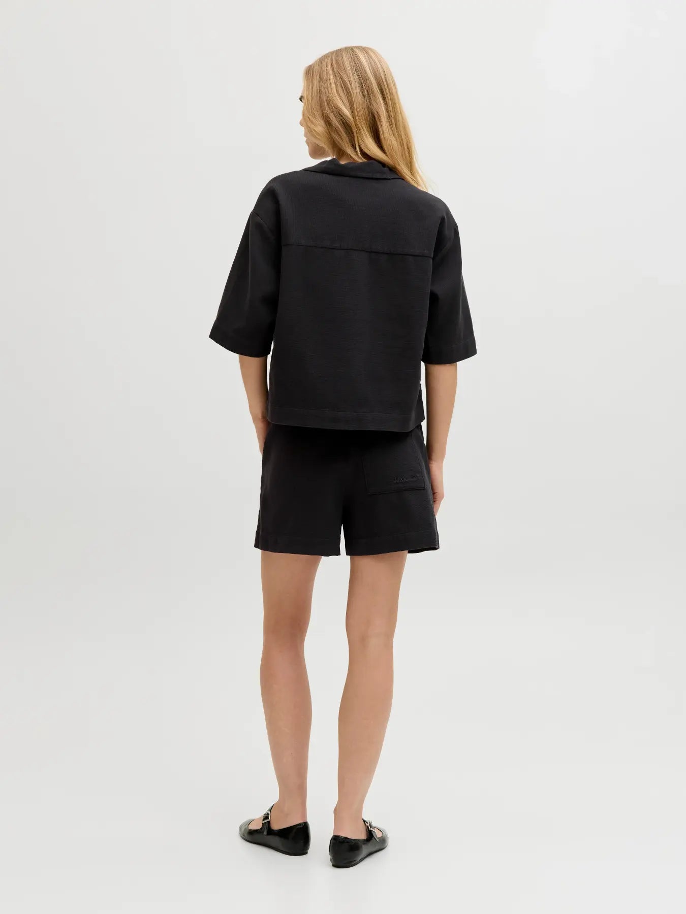 Global Waffle Shorts Black