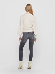 Elsa Jewelled Neck Knit Jumper