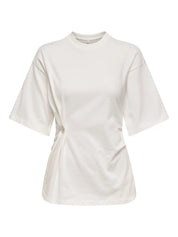 Marie T-shirt with Button Detail