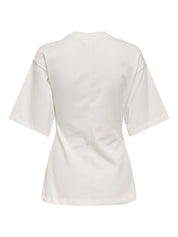 Marie T-shirt with Button Detail