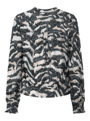 Peppa V neck Smock Styke Blouse