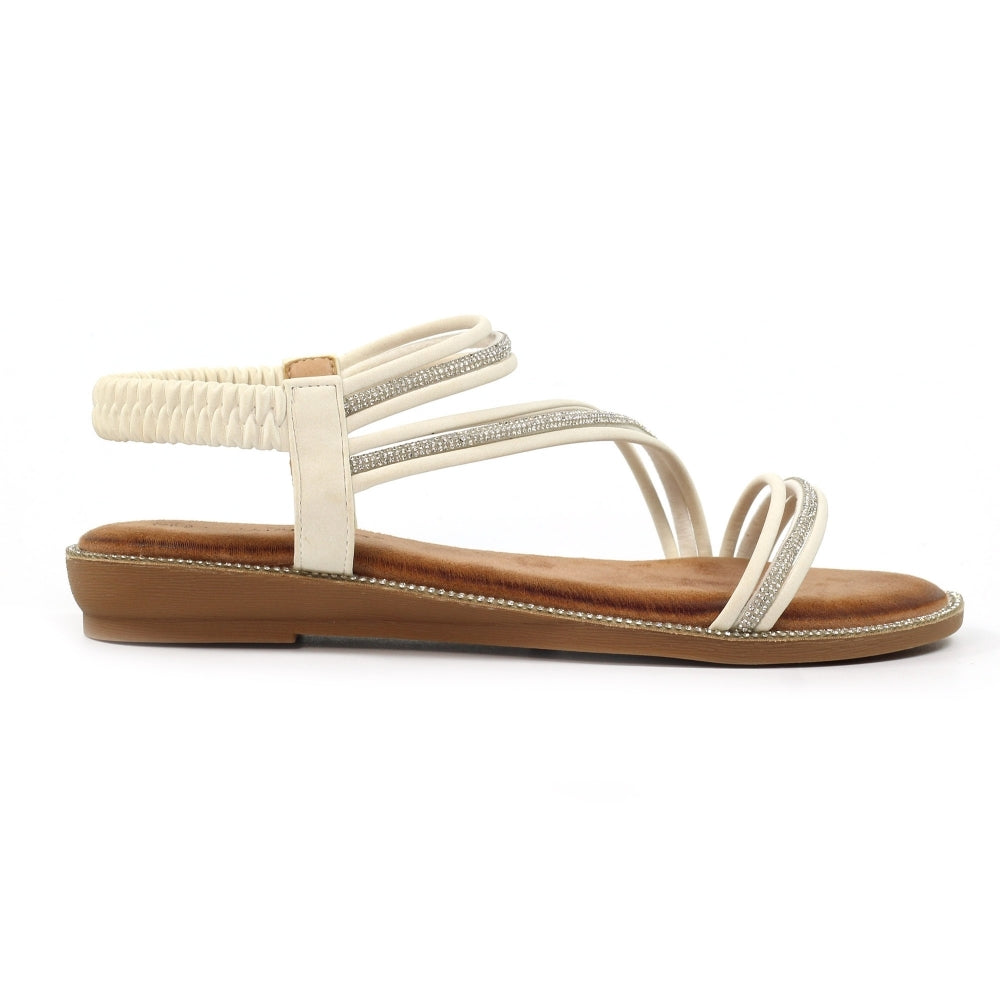 Aruba White Sandal