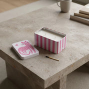 Pink Cat Scented Candle Tin