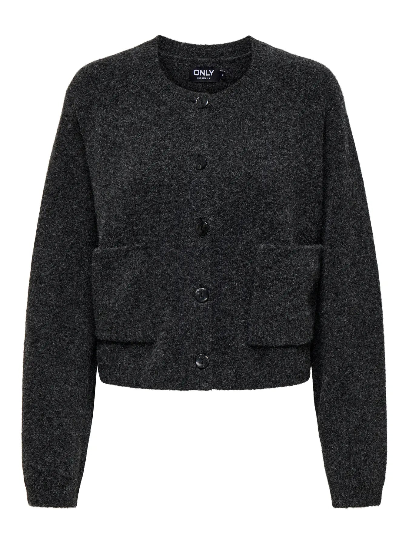 Piedmont Dark Grey Button Cardigan