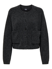 Piedmont Dark Grey Button Cardigan