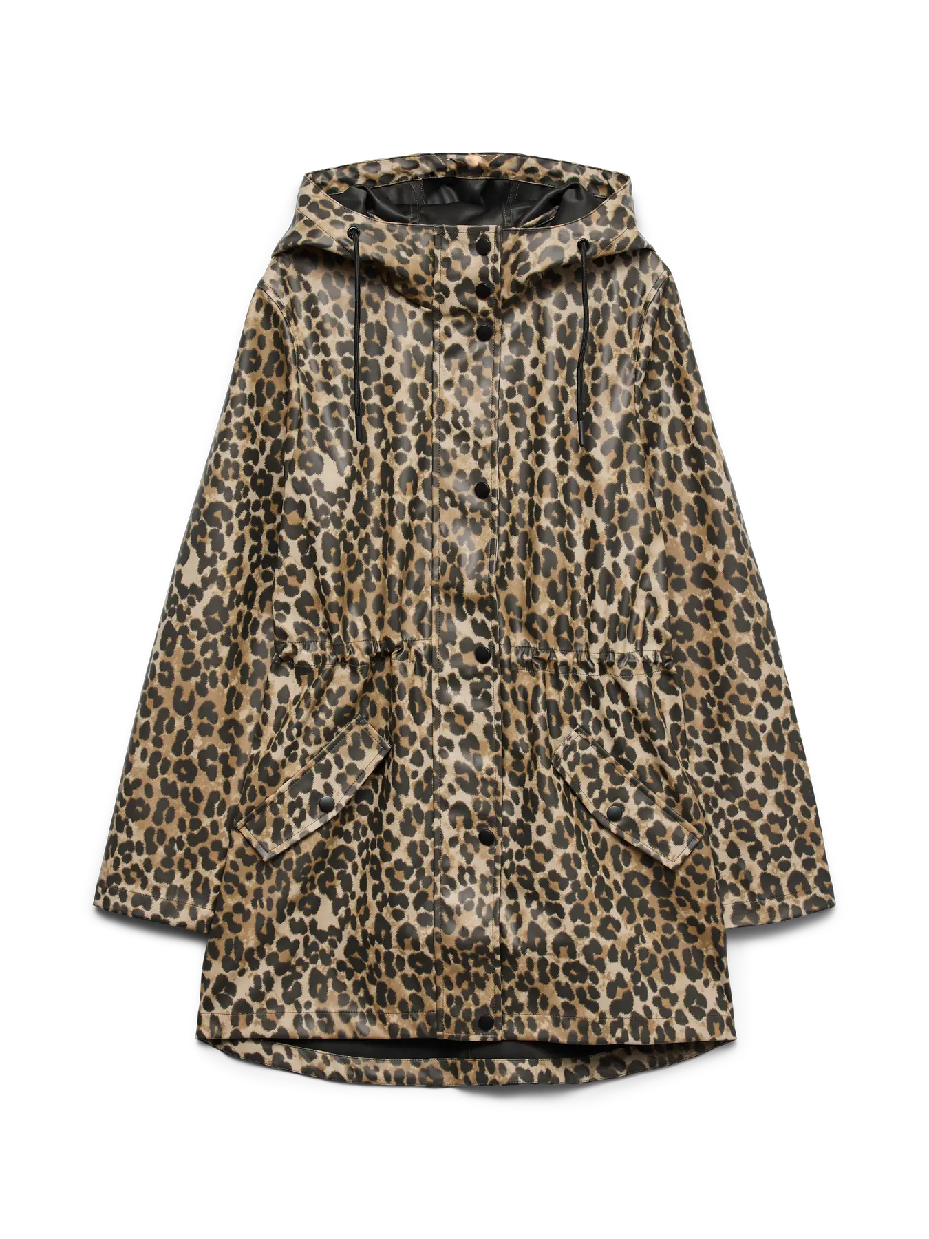 VERO MODA Malou Leopard Printed Rain Coat