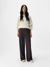 Lisa Brown Wide Leg Trousers