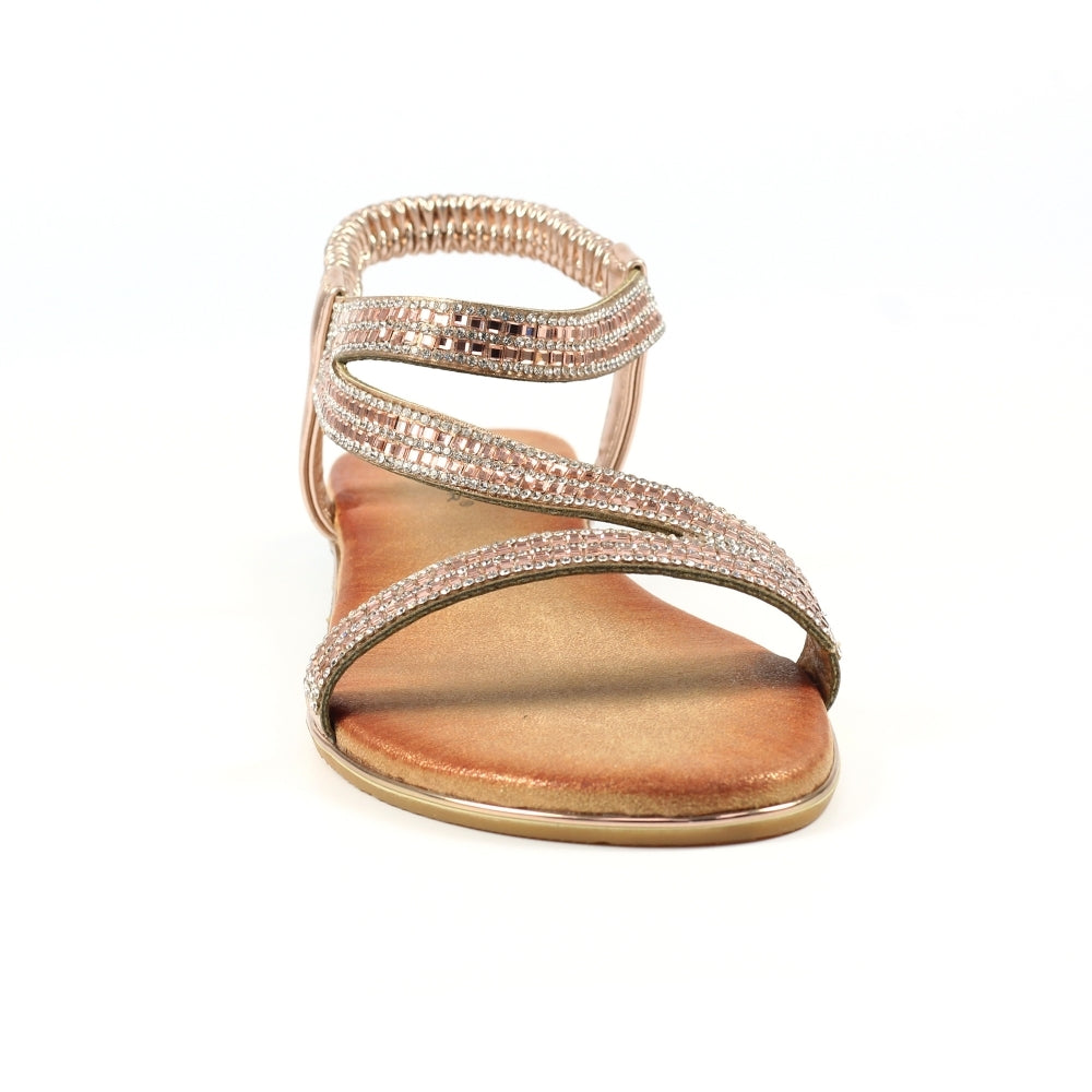 Blaise II Rose Gold Sandal