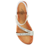 Blaise II Silver Sandal