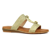 Callow II Gold Sandal