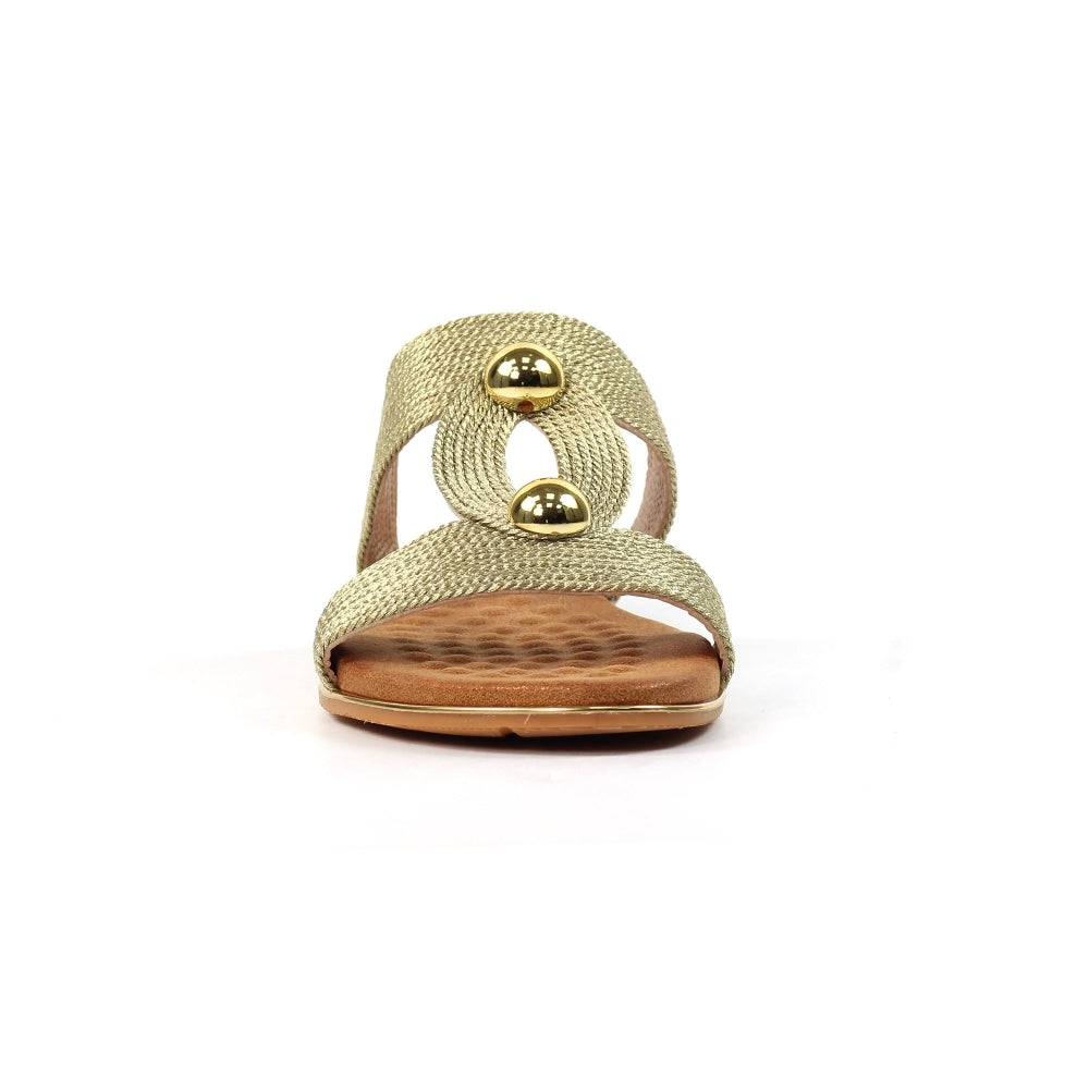 Callow II Gold Sandal