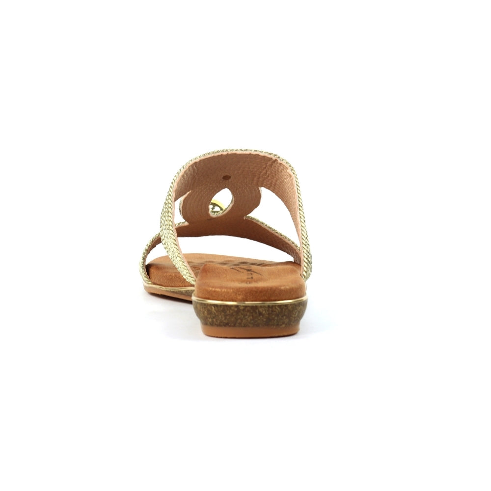 Callow II Gold Sandal