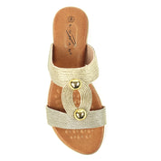 Callow II Gold Sandal