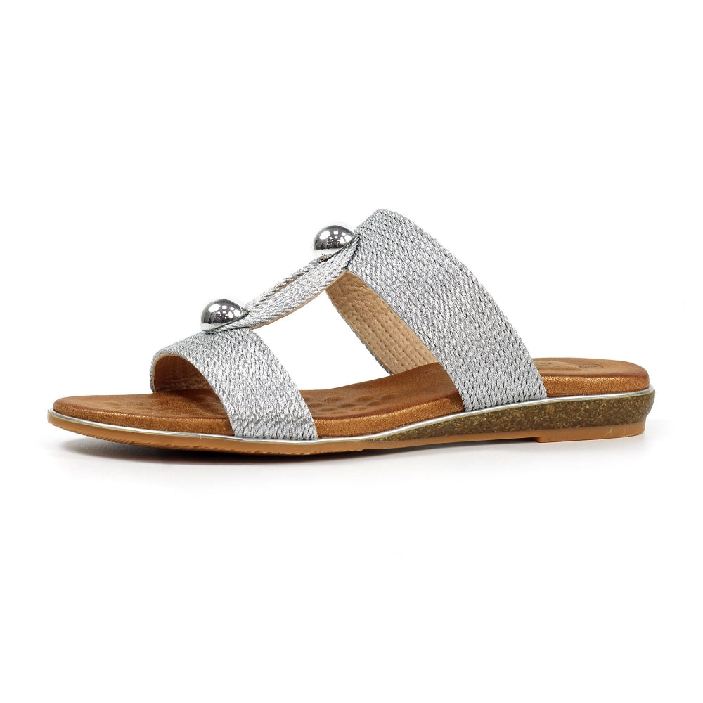 Callow II Silver Sandal