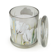 Large Glass Jar - White Tulip & Bergamot