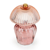 Vintage Ridged Glass LED Table Lamp