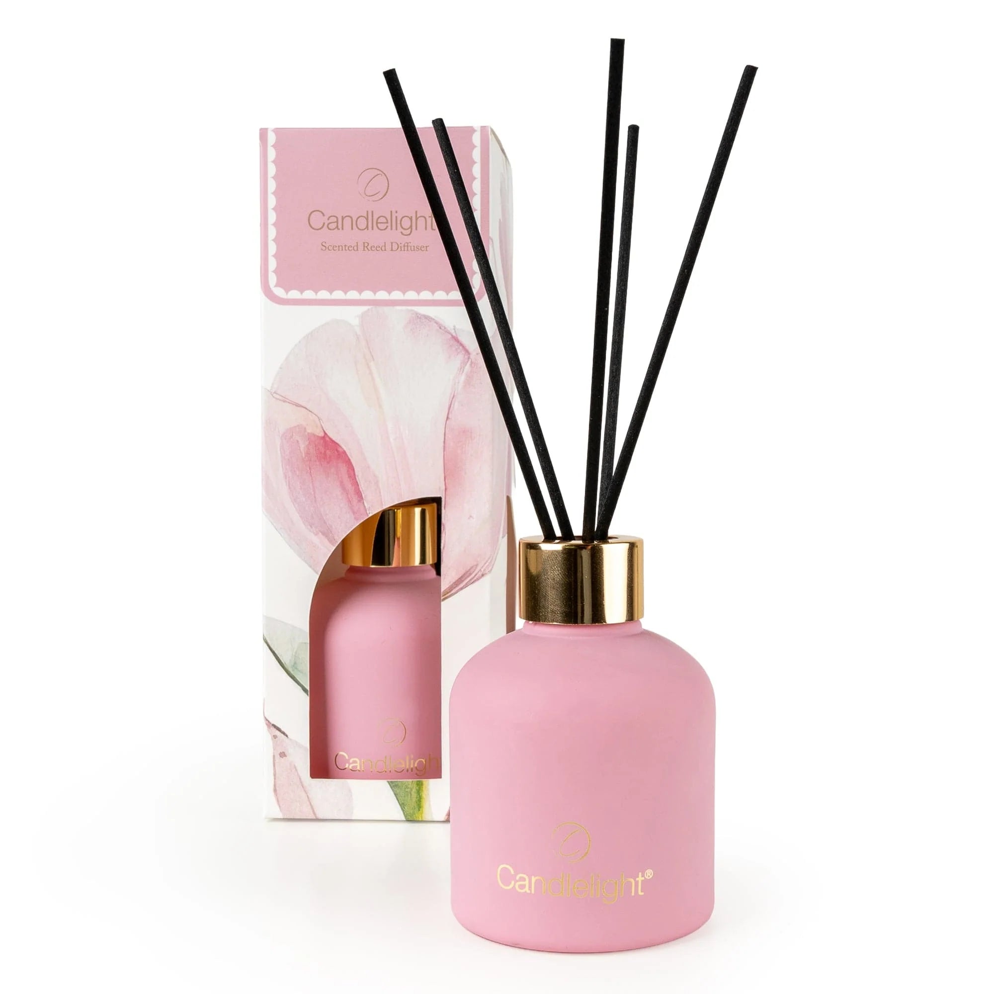 Pink Container Reed Diffuser 100ml Reed Diffuser - Pink Tulips – RUBY ROOM