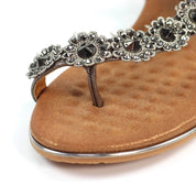 Charlotte II Pewter Sandal