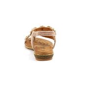 Charlotte II Rose Gold Sandal