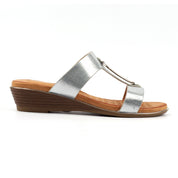 Claudia Silver Sandal