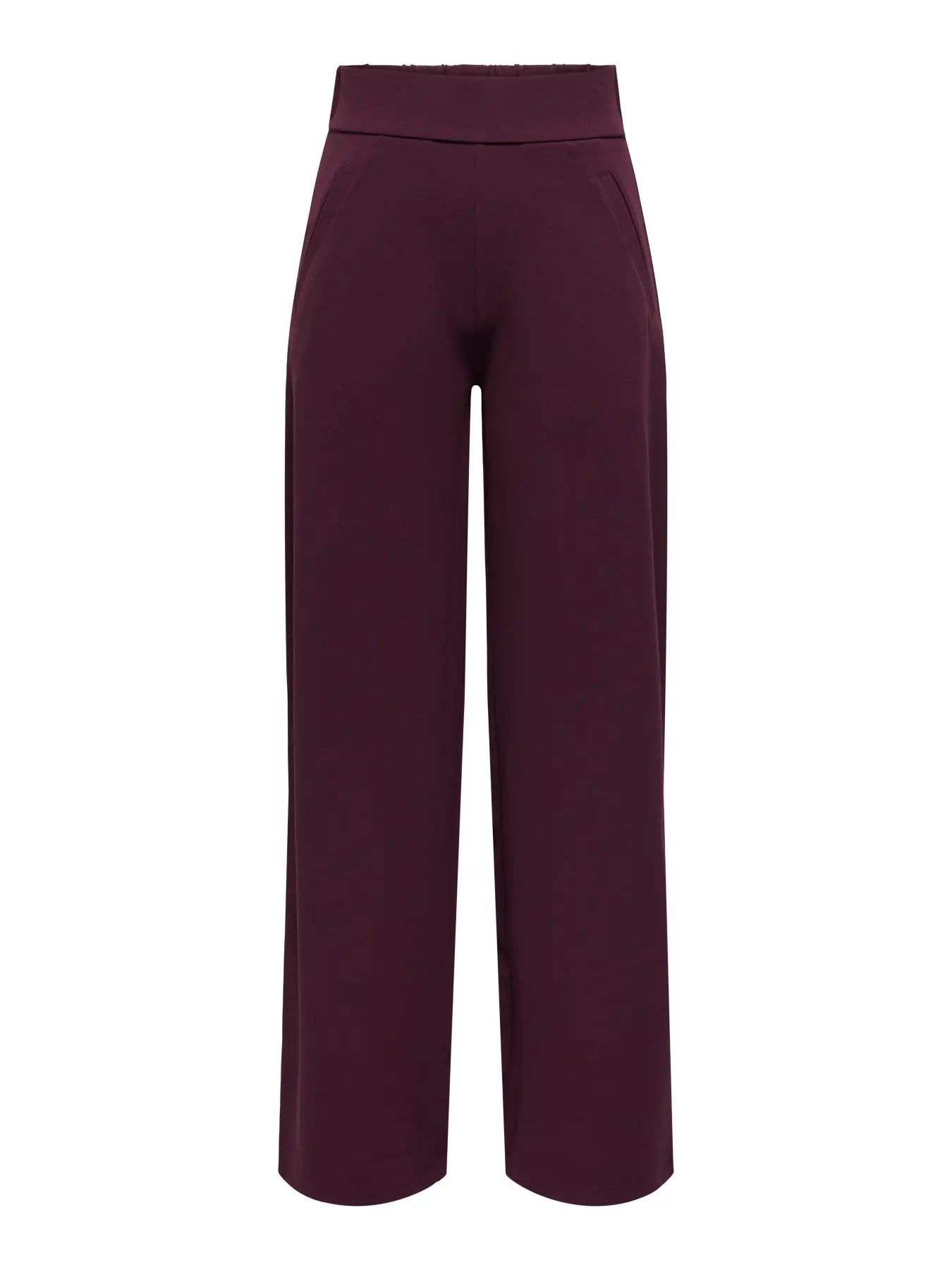 Louisville Wide Leg Trousers Wine