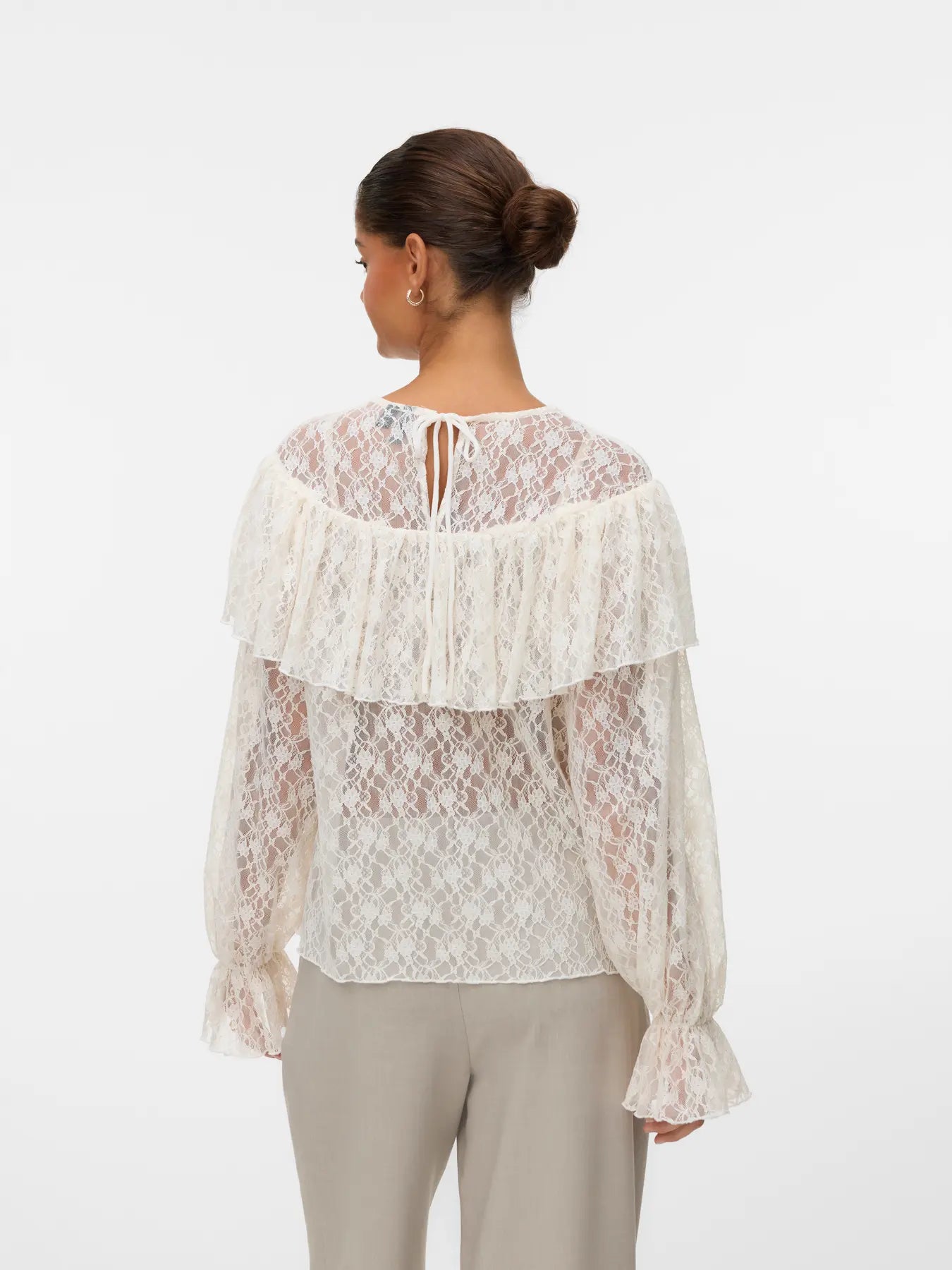 LouLou Flounce Lace Blouse