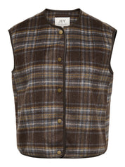 Annabel Checked Waistcoat