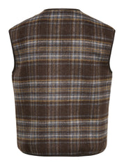 Annabel Checked Waistcoat