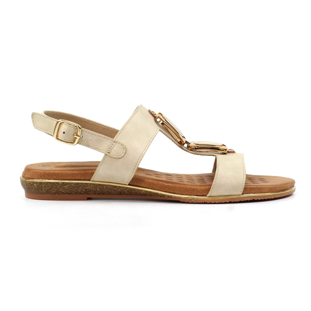Darcy Beige Sandal